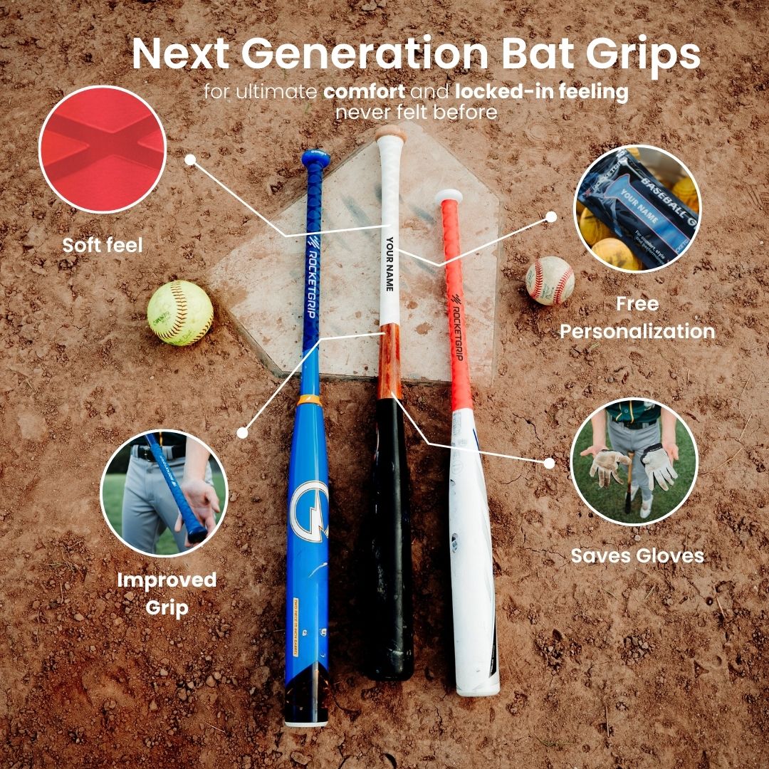 Bat Grip (2-pack + tackifier)