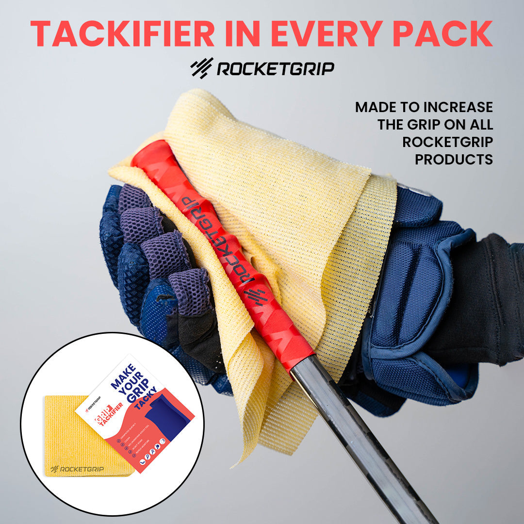 Starter Pack Lacrosse Grips (Rubber & Hole grips + Tackifier)