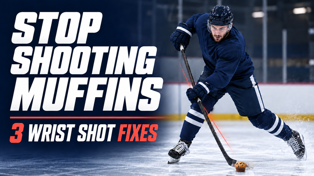 Stop Shooting Muffins: 3 Fixes for a Weak Wrist Shot