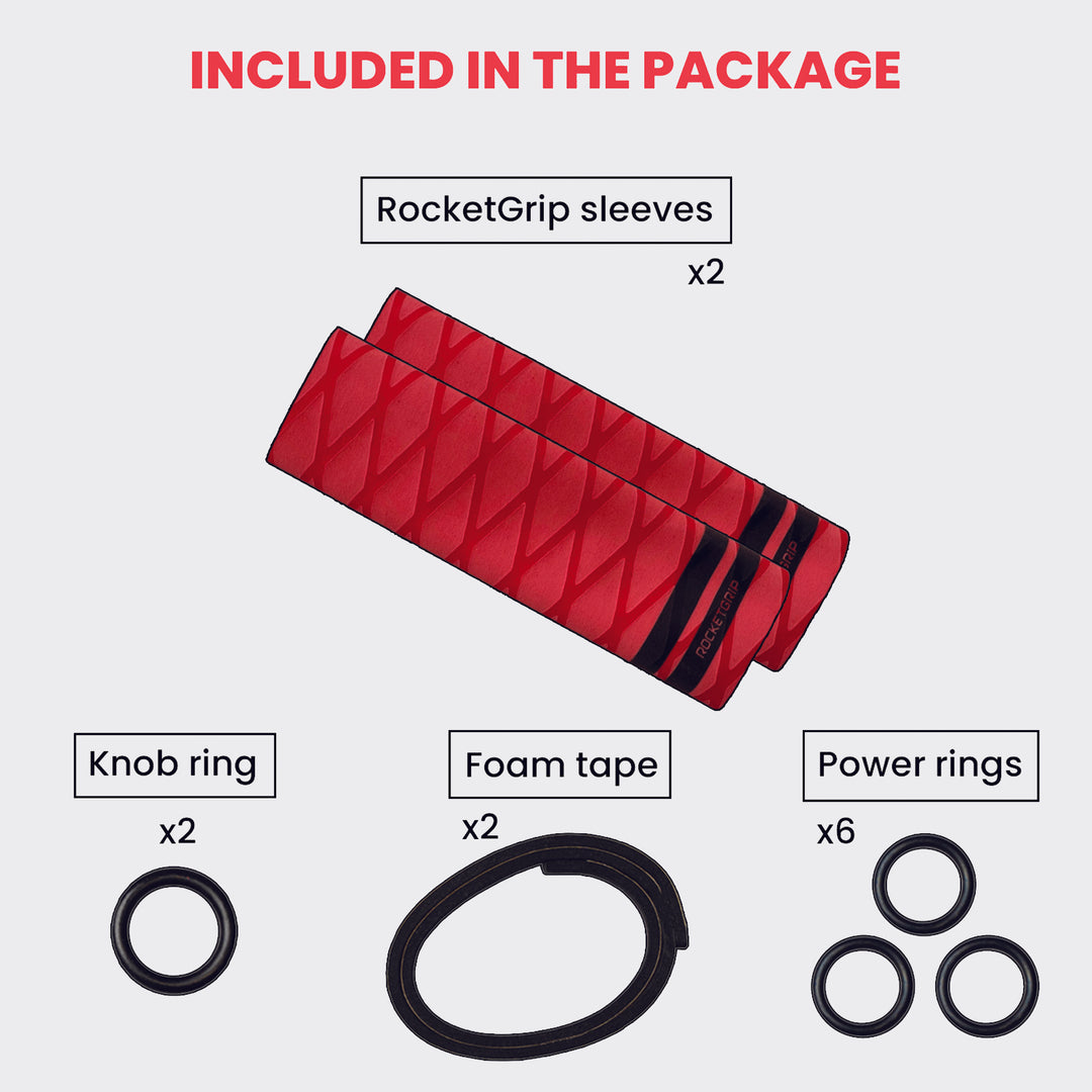 Rubber Hockey Grip Pack (2 grips) | RocketGrip
