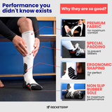 RocketGrip Hockey Grip Socks
