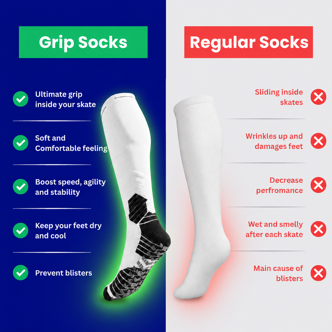 RocketGrip Hockey Grip Socks