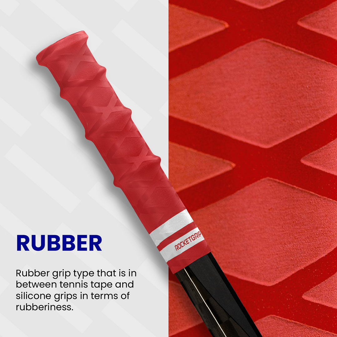 RocketGrip rubber hockey grip